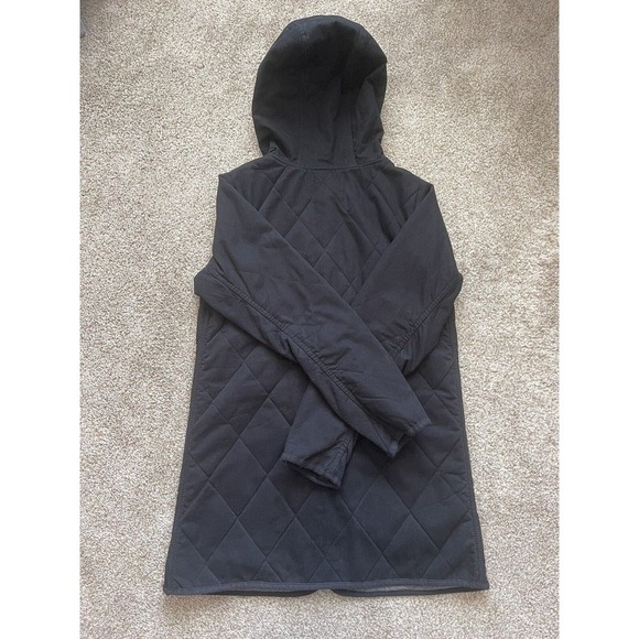 Burton Coat Women’s Small Black Gemmi Jacket Water Resistant Hood Fleece Lined - Picture 7 of 7